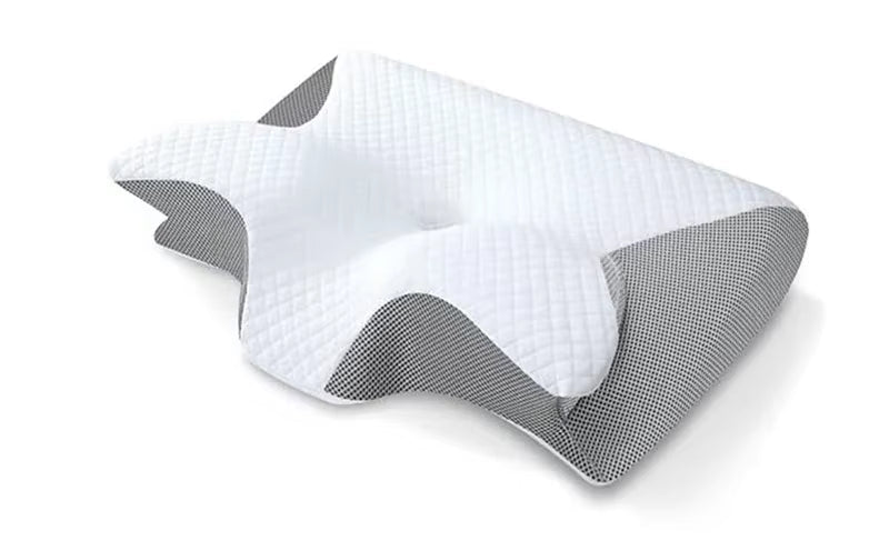 1PC Memory Foam Sleeping Pillows Fast Rebound Cervical Pillow 2In1 Ergonomic Contour Orthopedic Pillow for Neck Pain Neck Pillow