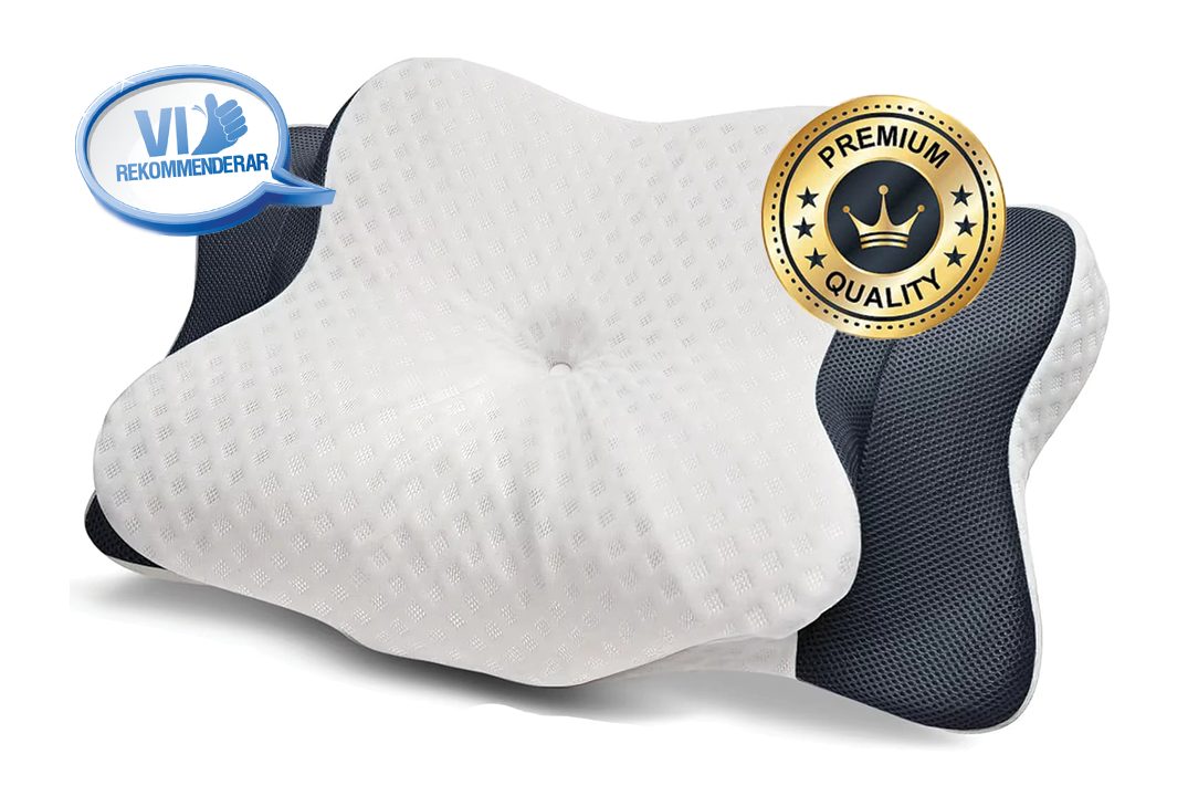 OrtopedicPro Premium Contour Pillow – För Optimal Nackkomfort & Hållning